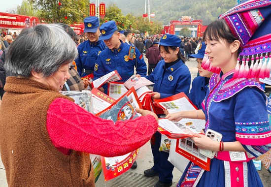 開展消防安全宣傳