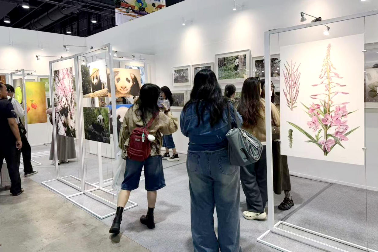 展览现场。唐俊轩摄