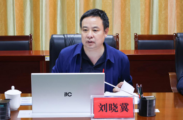 广西职业师范学院副校长刘晓冀讲话
