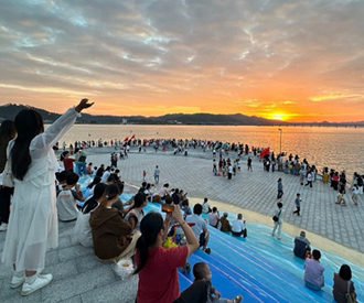 碧水环洲藏古韵 文明润村绘新篇