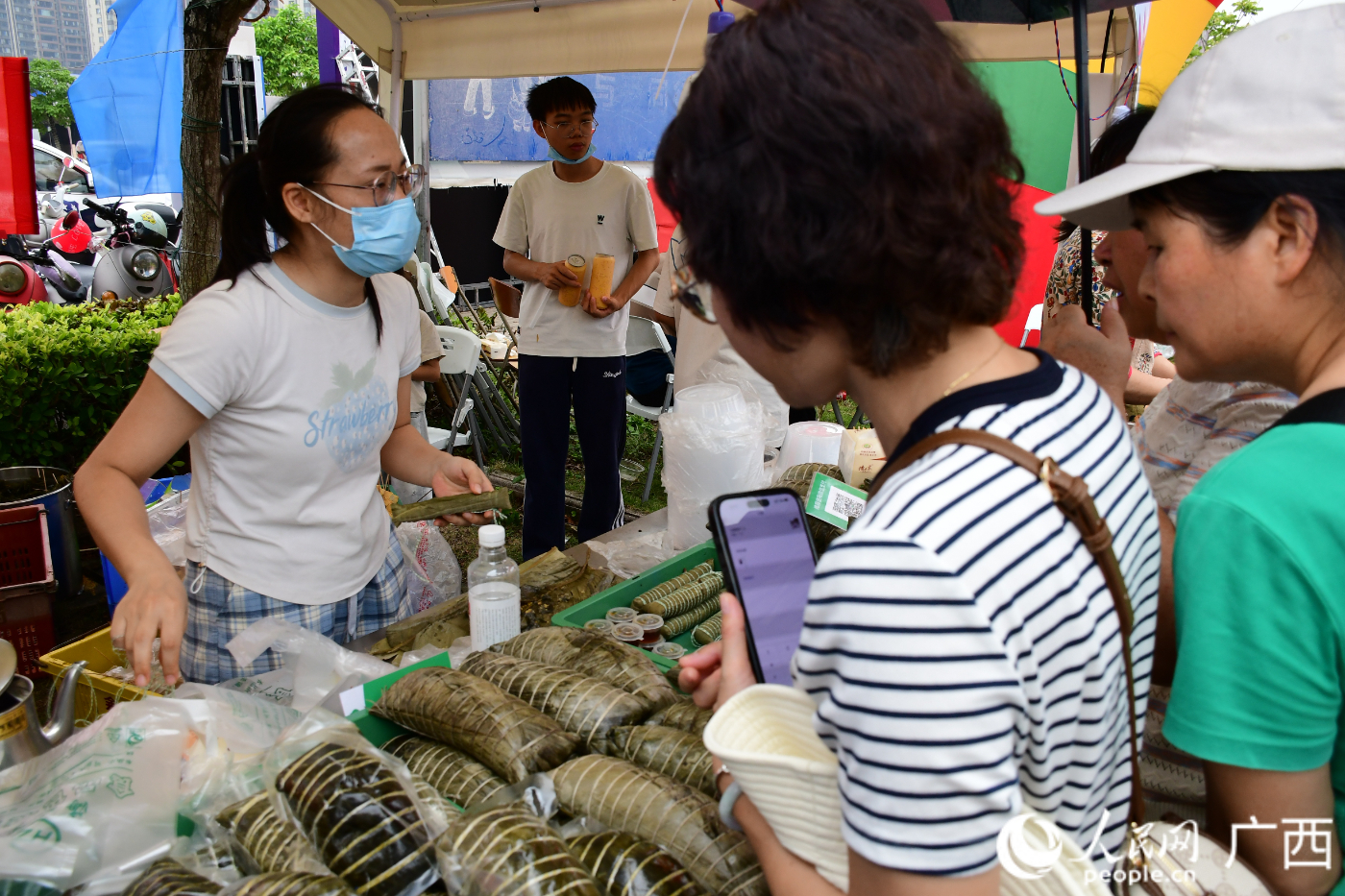 非遗大集。人民网记者 冯肖慧摄