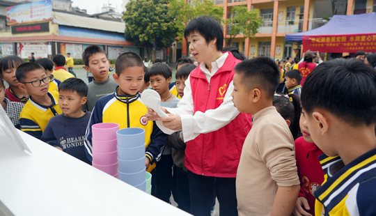 八步區：節水宣傳進校園 守護碧水潤童心