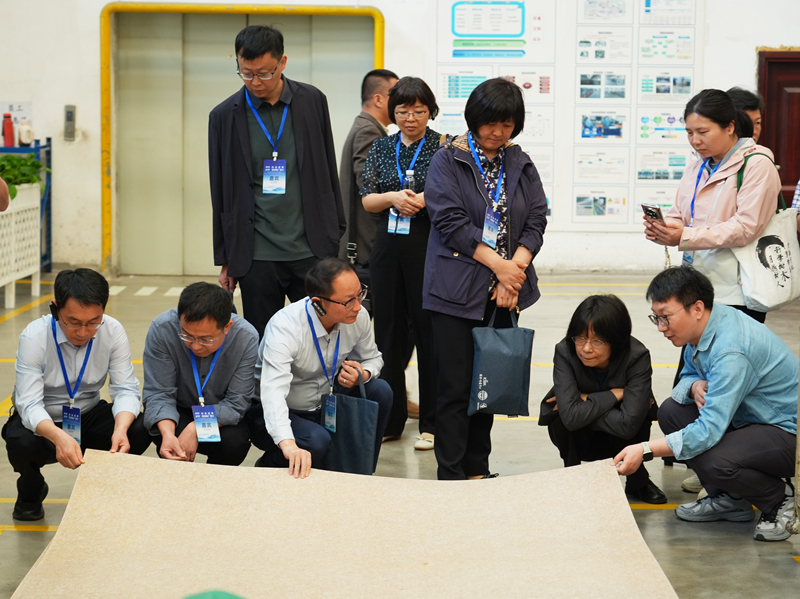 竹纤维复合材料成果展示。柳州市融媒体中心供图