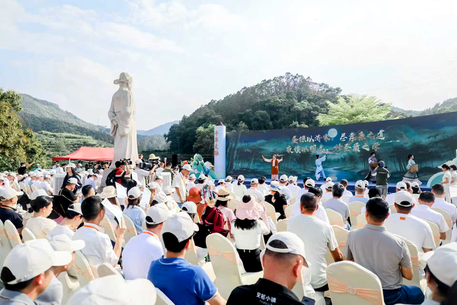 长泰区第五届全域旅游发展大会现场
