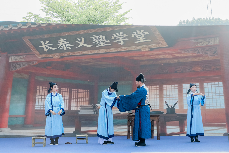 情景剧《状元归乡》倾情演绎