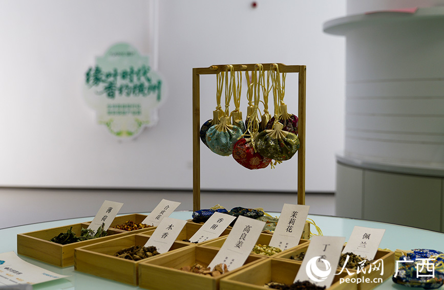茉莉花衍生好物。人民网 梁章晖摄