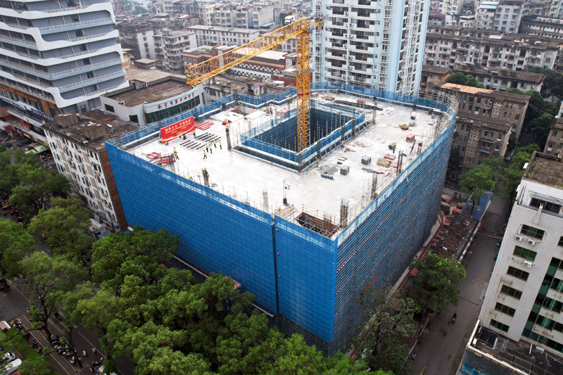教学楼。中交一公局四公司供图