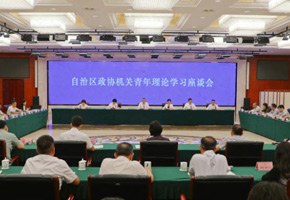 自治区政协机关举行青年理论学习座谈会