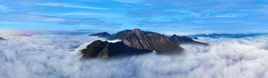 桂林猫儿山被誉为“华南第一峰”与“山海经第一山”。广旅桂林投资公司供图
