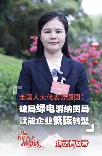 捎话有回音｜破局绿电消纳困局 赋能企业低碳转型