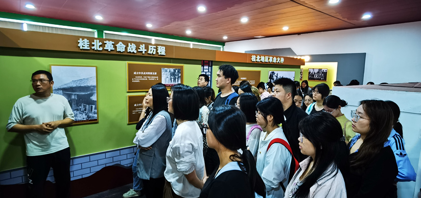 桂北游击队岭尾渡革命传统教育基地（陈白缦摄）