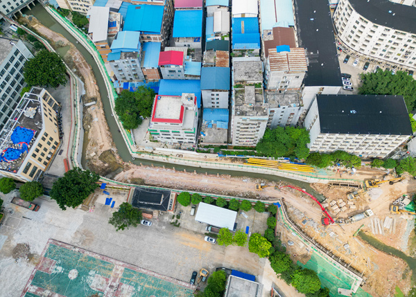 項目建設現場。中國一冶供圖