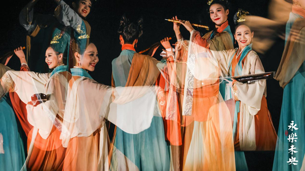 “拱眼壁伎樂”舞段。主辦方供圖