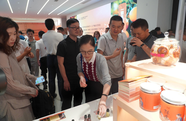 現場嘉賓參觀體驗。中馬投控集團供圖