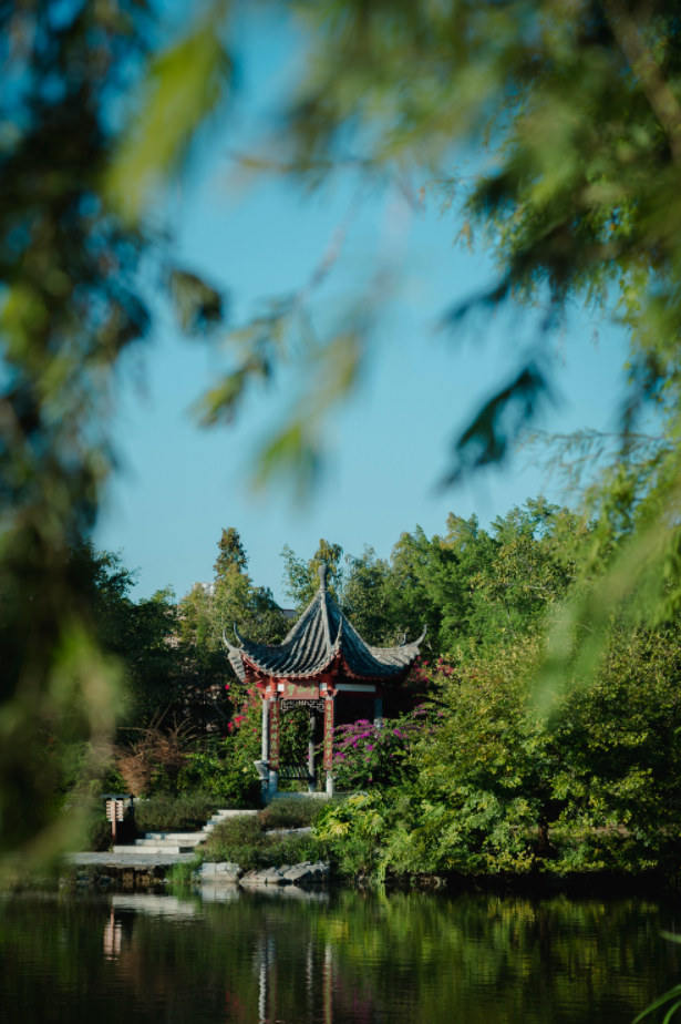 北流会仙河公园。