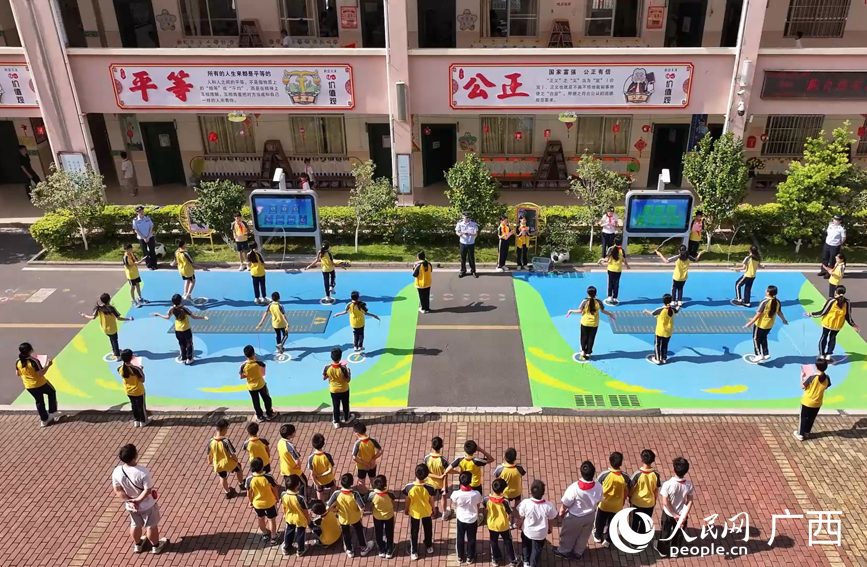 跳繩比賽現場