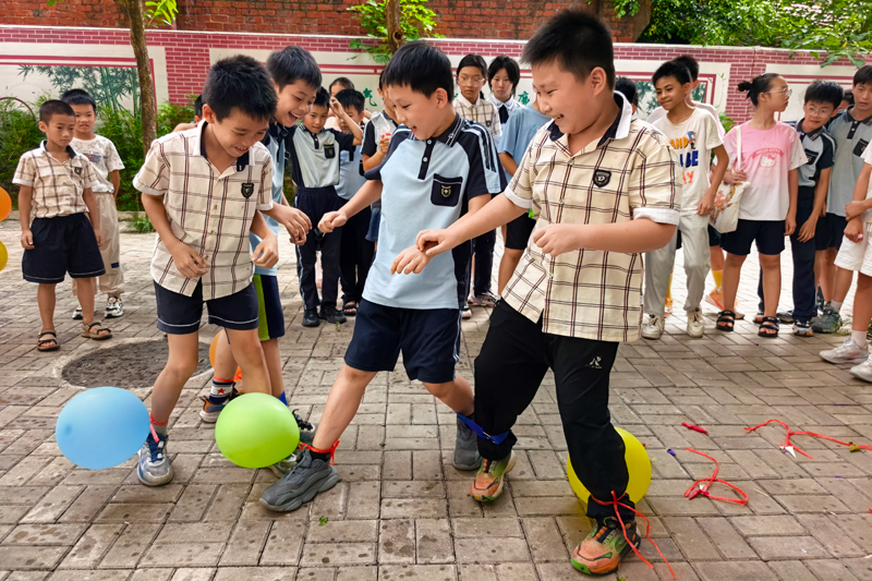 活动现场。学校供图