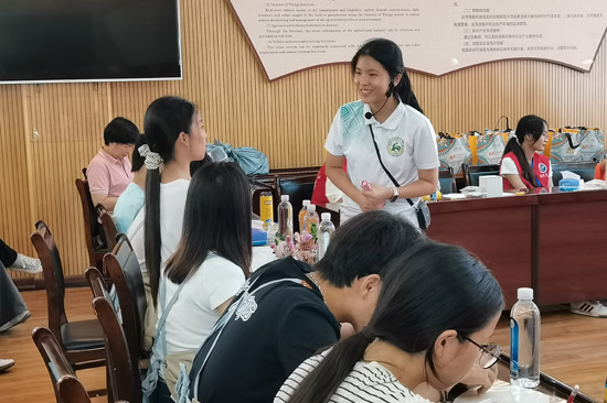 星光分享環節。學校供圖