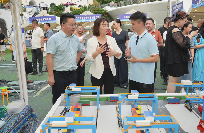 活动现场。北海职业学院供图