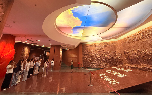 红色研学实践。桂林旅游学院供图