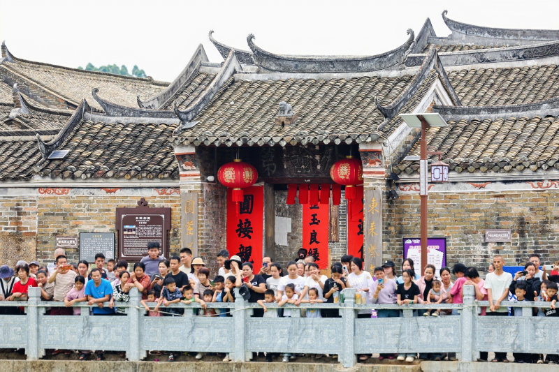 活动现场图。大芦古村文化生态旅游区供图