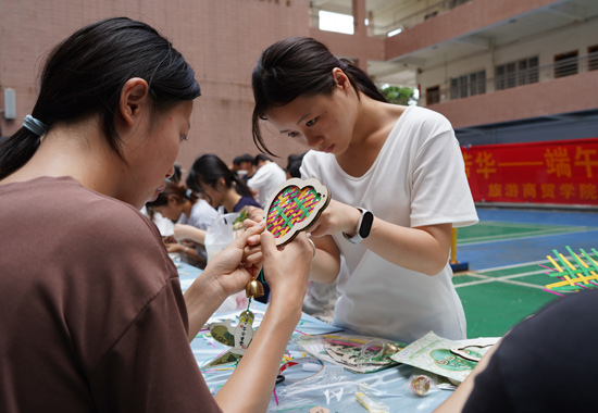 活动现场。北海职业学院供图