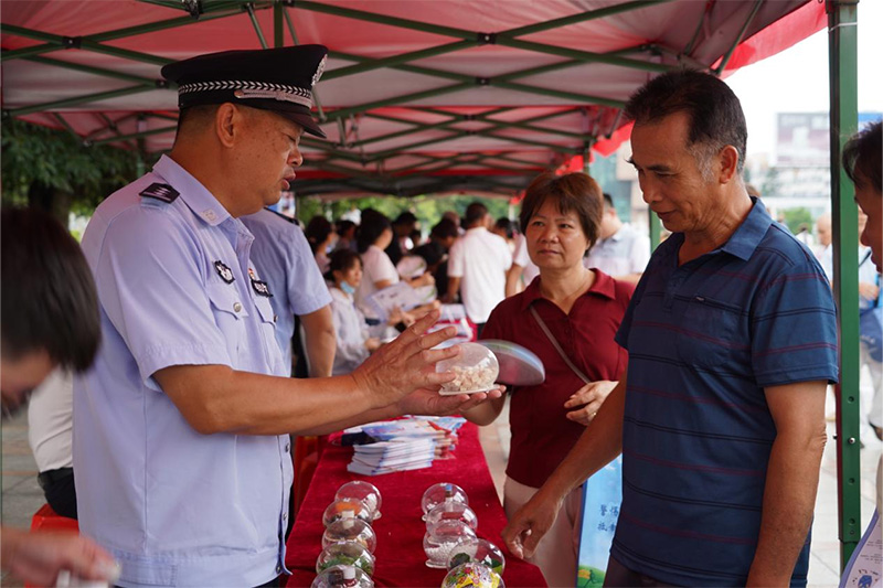 活动现场。张富民摄