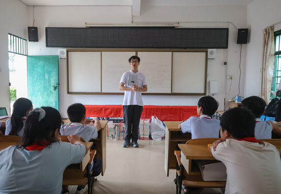 学生分享。北海职业学院供图
