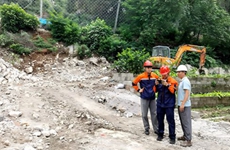 物勘院全力排查柳州地震后地災項目隱患