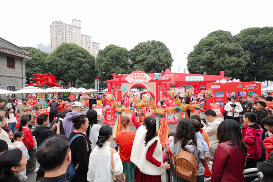 体彩新春季户外销售推广深受市民青睐