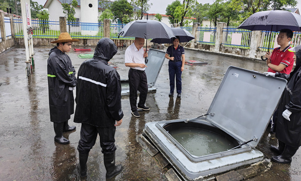 檢查水情
