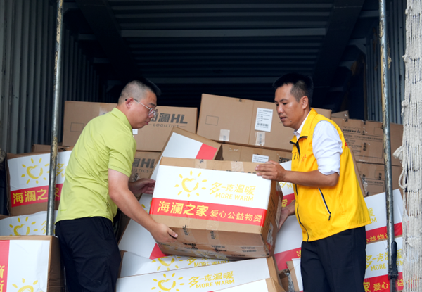 八方馳援廣西洪澇災區