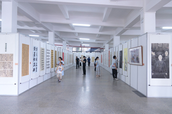 展览现场。李浩摄