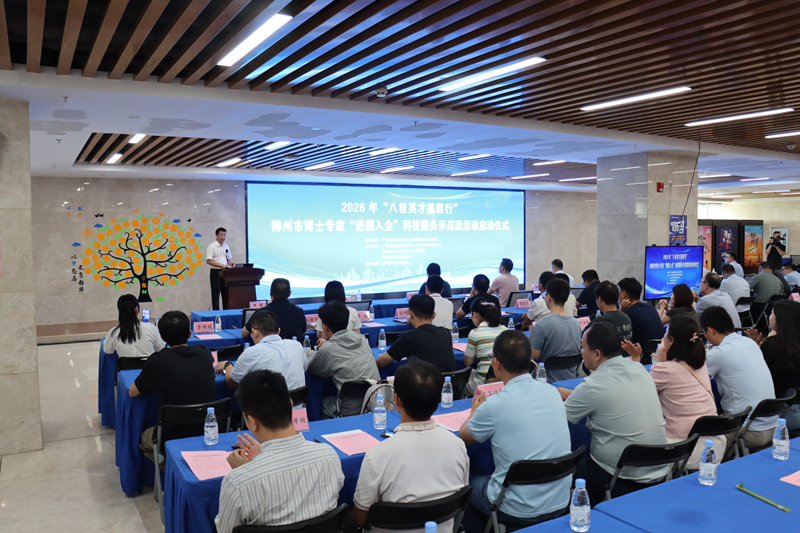 启动仪式现场。柳州市人力资源和社会保障局供图