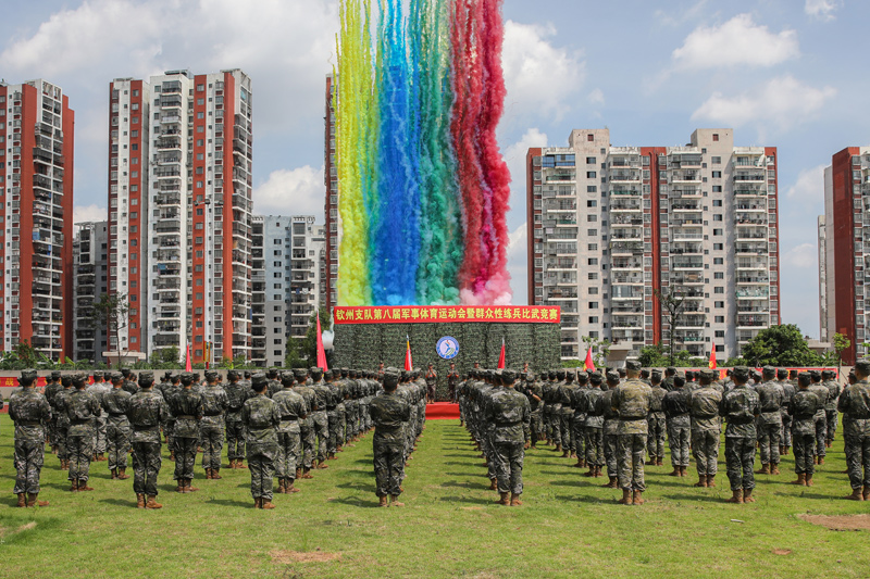 开幕现场。许阔摄