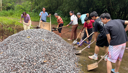 賀州市八步區仁義鎮以工代賑項目惠民生