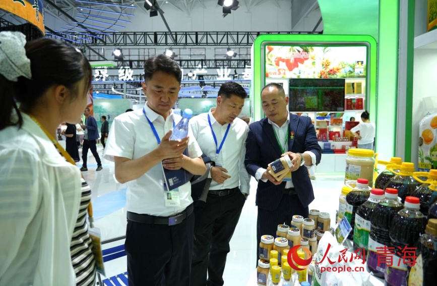 客商了解海北州有机农畜产品