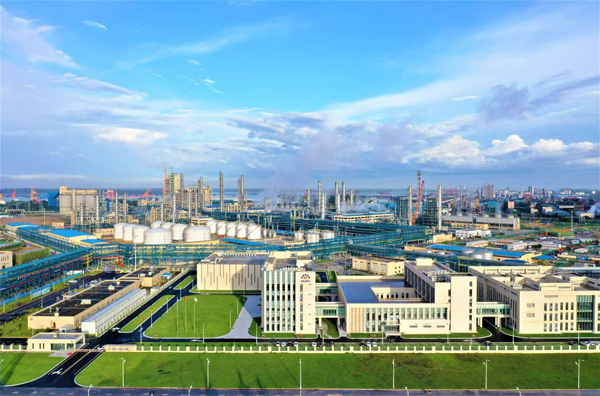 华谊钦州化工新材料一体化基地。