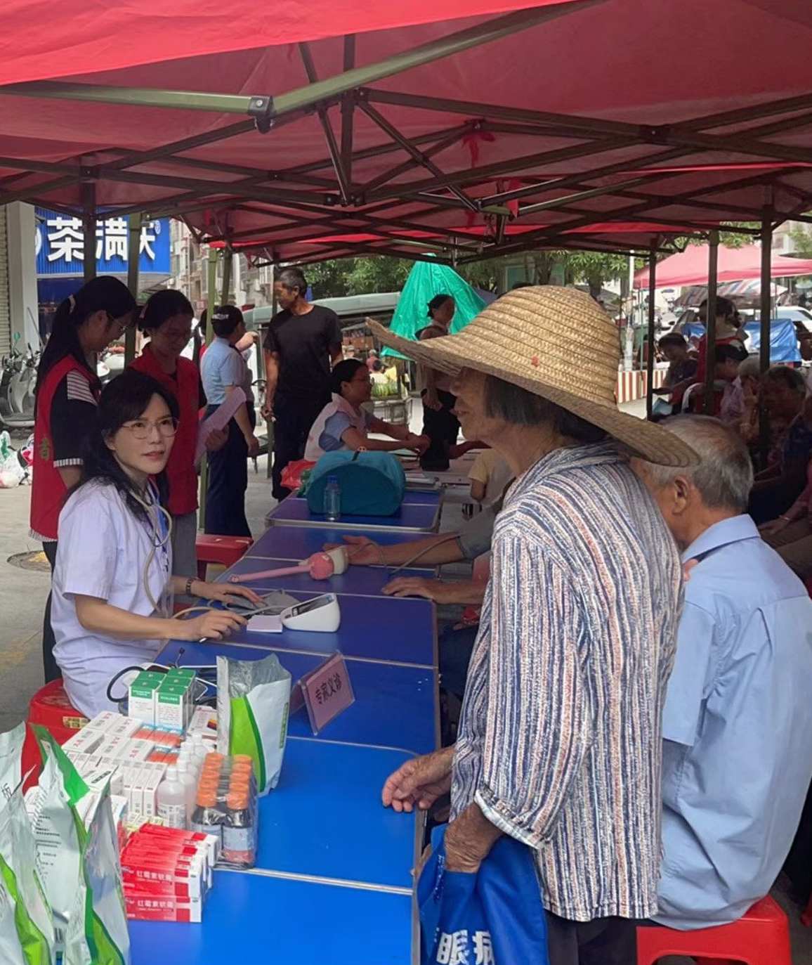 活动现场。陈震机摄