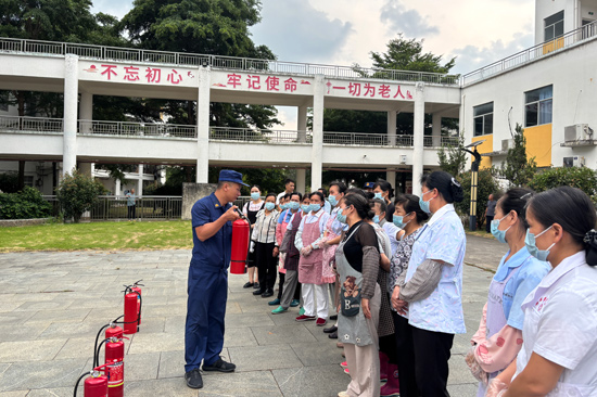 培训讲解。钟山消防供图