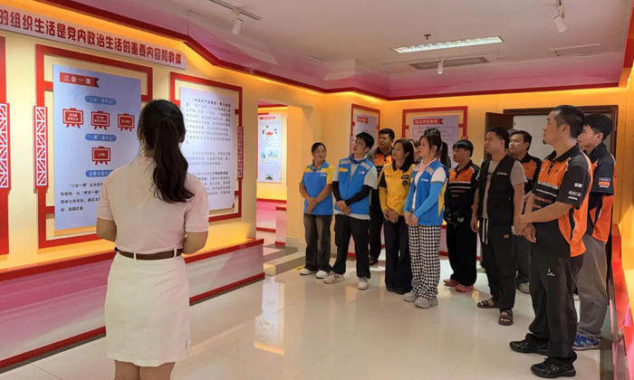 钦州市“小个专”及网约配送员群体党建工作实训点揭牌成立