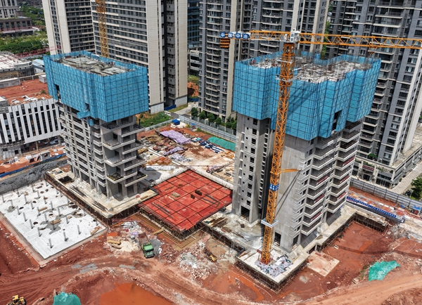 項目建設現場。中國一冶供圖