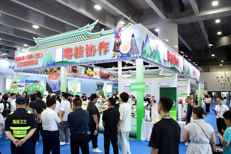 廣交會展館田林展區。魏朝聖攝