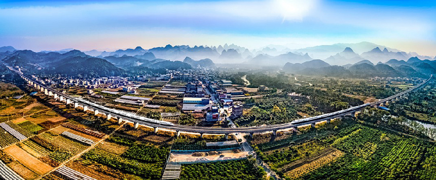 如今的毛村。广西电信供图