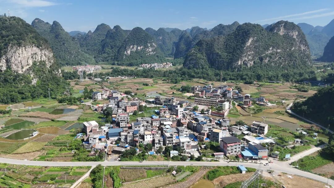 岜烈村一角