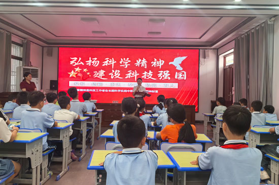 科学家精神宣讲现场。吴绍香摄