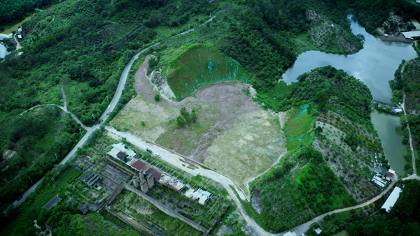 廣西玉林礦山生態修復項目現場。廣西環保集團供圖