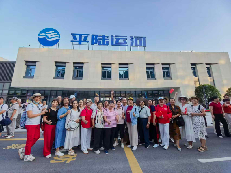 “雙節”期間，運河旅游線路人氣攀升，成為假期文旅消費新晉亮點。一鍵游數智集團供圖