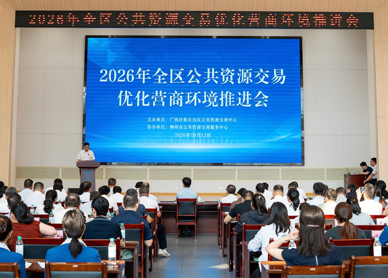 会议现场。柳州市行政审批局供图