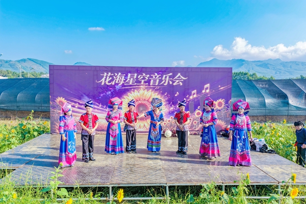 花海音樂會。胡佳坤攝